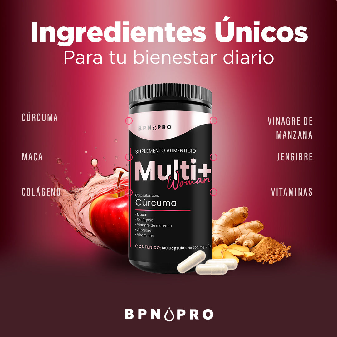 Multi Plus Woman Multivitamínico Mujer Fitness BPN PRO