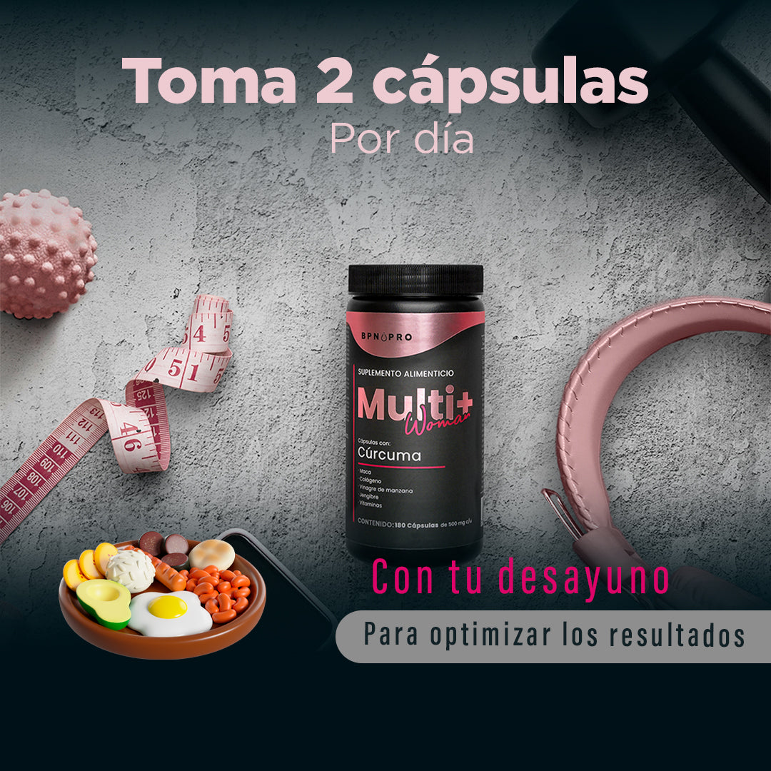 Multi Plus Woman Multivitamínico Mujer Fitness BPN PRO