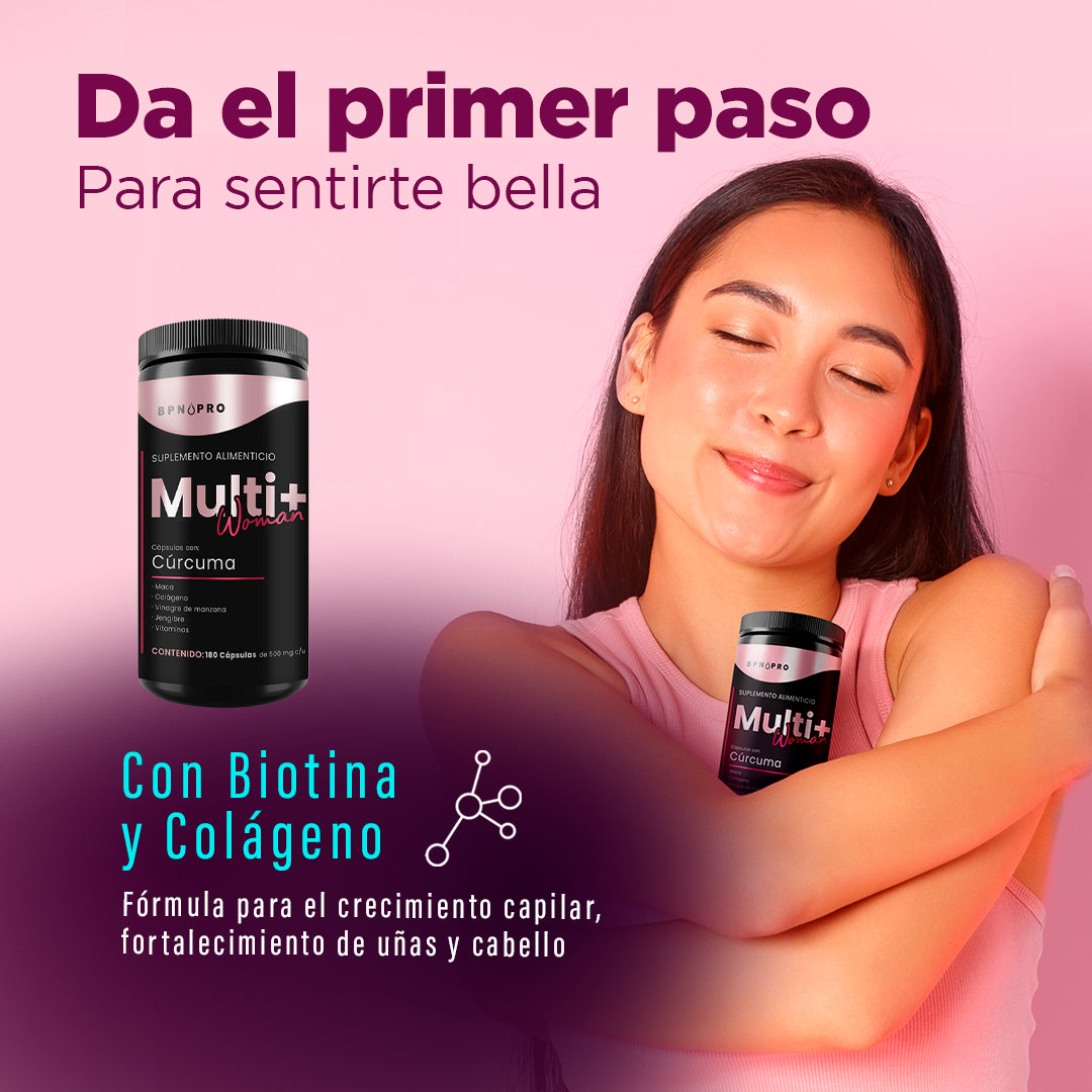 Multi Plus Woman Multivitamínico Mujer Fitness BPN PRO