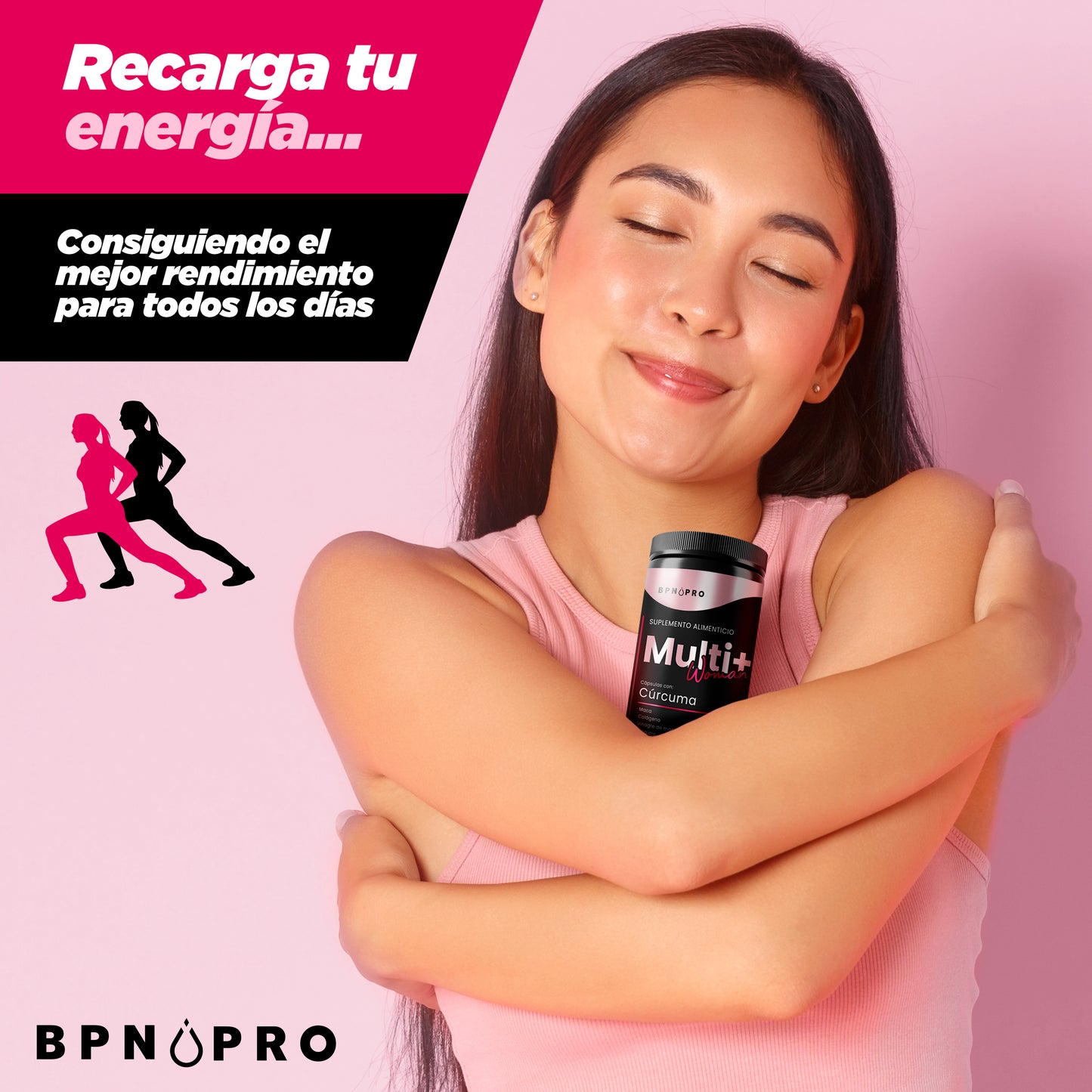 Multi Plus Woman Multivitamínico Mujer Fitness BPN PRO