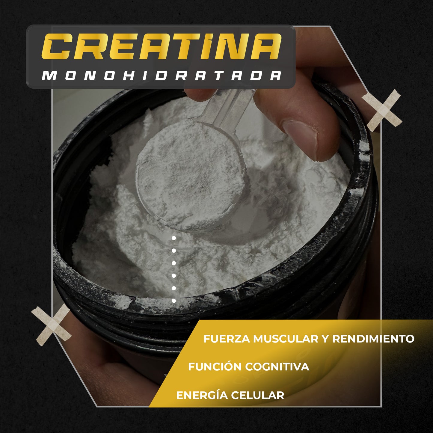 Creatina de Sabor sin Azucar