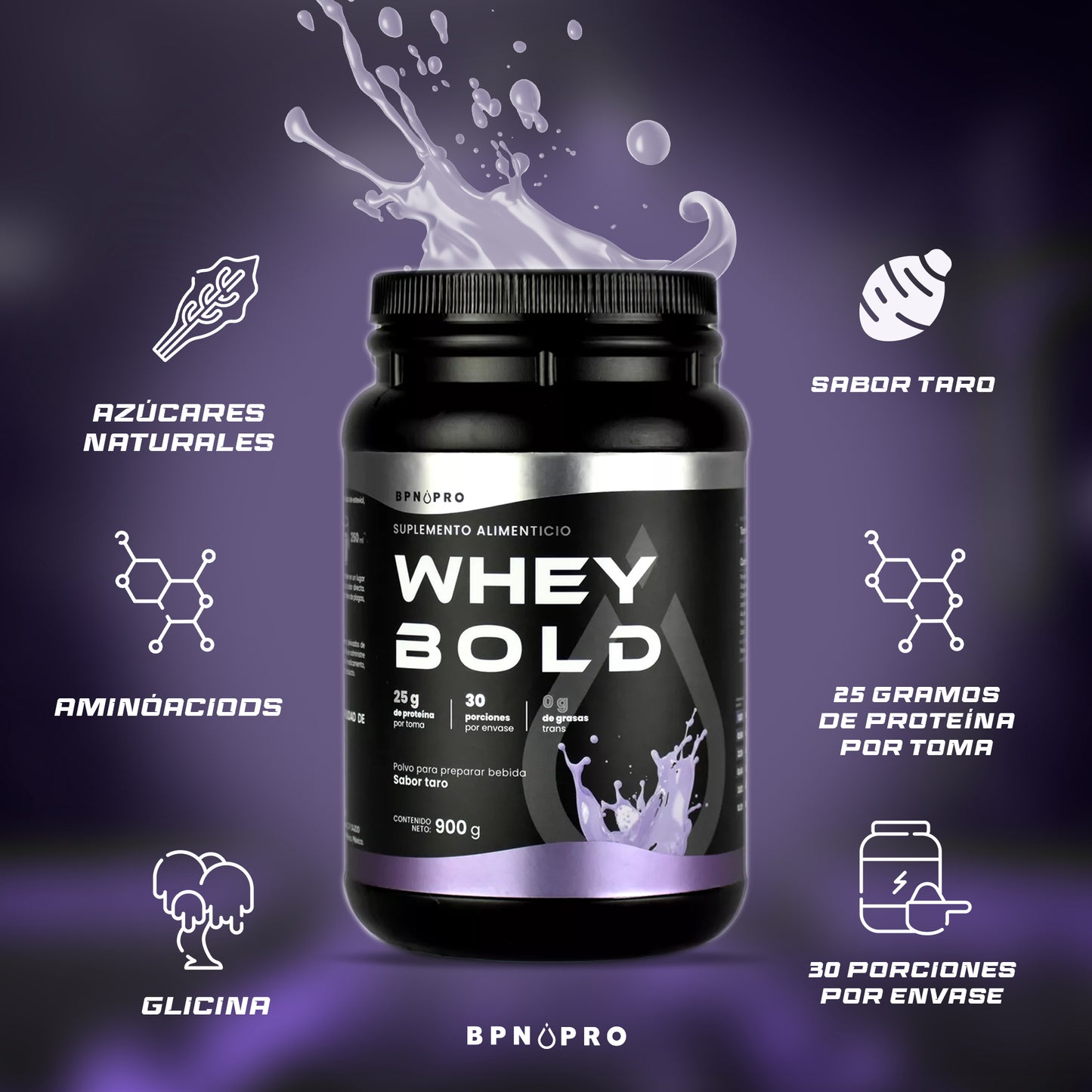 Proteina Aislada De Suero De Leche Bpn Pro Whey Bold Isolate