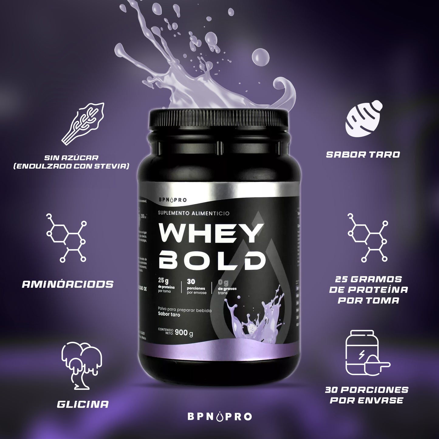 Proteina Aislada De Suero De Leche Bpn Pro Whey Bold Isolate